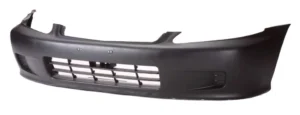 Paragolpes Delantero Negro Sin agujeros 3/4 Puertas para Honda CIVIC 1996