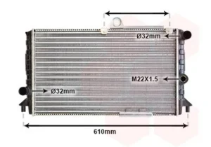 Radiador para Alfa Romeo 33 1990