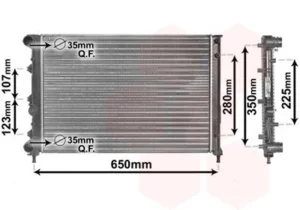 Radiador para Alfa Romeo 147 2005