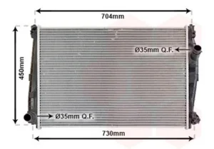 Radiador para Alfa Romeo 159 2005