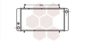 Radiador para Rover 213 1984