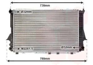 Radiador para Audi A6 1994
