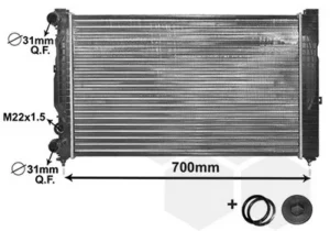 Radiador Vag A4, A6 / Passat para Audi A4 1994