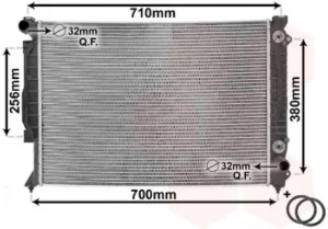 Radiador Audi A6 (4B, C5) para Audi A6 1997