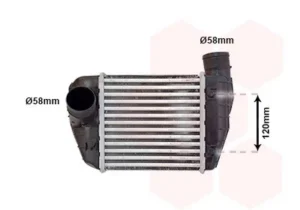 Intercooler para Audi A6 2004 y A6 2009