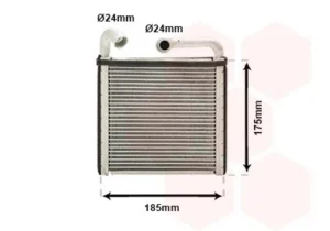 Radiador de calefacción para Audi A3 2012, A3 2016, A3 2020, A3 SEDAN 2013, Q2 2016 y TT 2014, Seat ATECA 2016, KAROQ 2017, KODIAQ 2016, LEON 2012, LEON 2017, LEON 2019 y TARRACO 2018, Skoda OCTAVIA III 2013, OCTAVIA III 2017, OCTAVIA IV 2020, OCTAVIA…