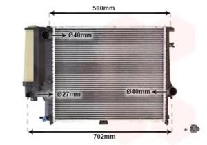 Radiador para Bmw S/5 E34 1987