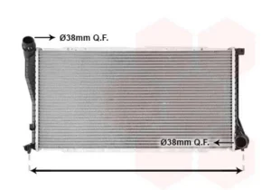 Radiador para Bmw S/5 E39 1995