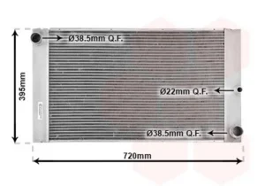Radiador Bmw 5 (E60) para Bmw S/5 E60 2003