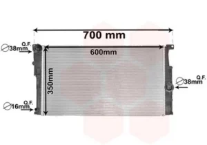 Radiador para Bmw S/1 F20/F21 2011