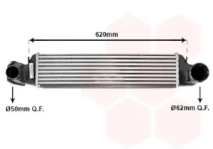 Intercooler para Bmw S/3 E46 2P 1999, S/3 E46 2P 2001, S/3 E46 2P 2003, S/3 E46 4P 1998, S/3 E46 4P 2001 y S/3 E46 COMPACT 2001