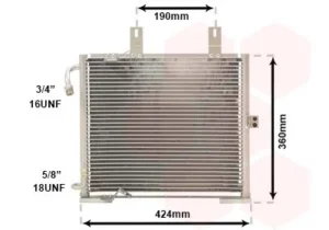 Condensador Bmw Serie 3 (E30) / Z1 para Bmw S/3 E30 1982