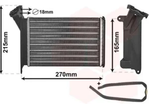 Radiador. Radiador De Calefacción. Bmw Serie 3 (E30) para Bmw S/3 E30 1987
