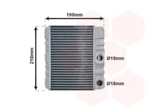 Radiador. Radiador De Calefacción. Bmw Serie 3 (E46) para Bmw S/3 E46 4P 1998
