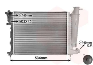 Radiador para Peugeot 306 1993