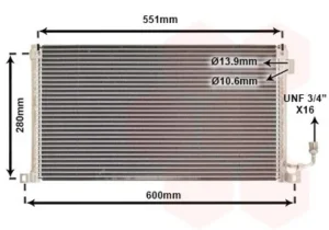 Condensador Psa Saxo All para Citroen SAXO 1996