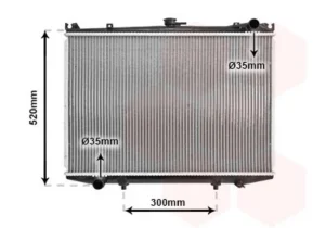 Radiador para Nissan PICK-UP 720 1980