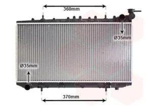 Radiador para Nissan SUNNY N14 1991