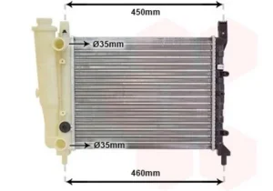 Radiador para Fiat UNO 1989