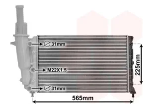 Radiador para Fiat PUNTO 1993