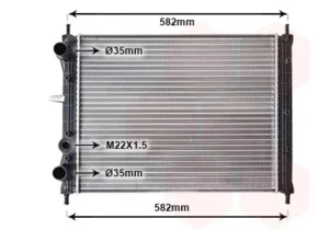 Radiador para Fiat BRAVO/BRAVA/MAREA 1995