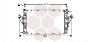 Radiador Mcc para Smart FORTWO 2002