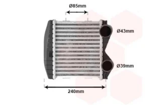 Intercooler para Smart FORTWO 2002