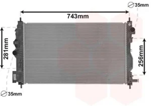 Radiador para Chevrolet CRUZE 2009