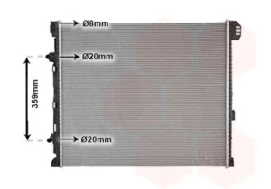 Radiador para Man TGE 2017 y Volkswagen CRAFTER 2017