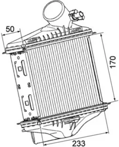 Intercooler Mcc Smart Fortwo 0.8 Cdi 07- para Smart FORTWO 2007
