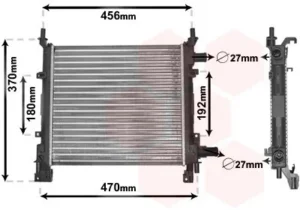 Radiador para Ford KA 1996