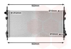 Radiador para Ford TRANSIT 2000