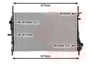 Radiador para Ford MONDEO 2000