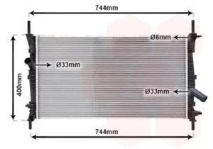 Radiador Ford Transit (Fa ) para Ford TRANSIT 2000