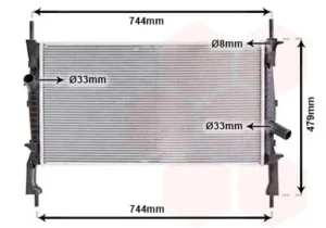 Radiador para Ford TRANSIT 2006