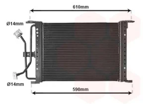 Condensador Ford Fiesta Iv / Puma All para Ford FIESTA MK2 1983
