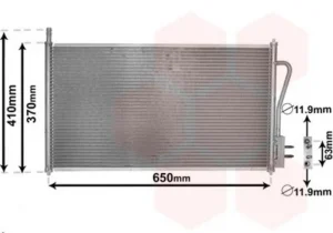 Condensador Ford Focus All (- Rs) para Ford FOCUS 1998