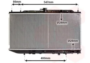Radiador para Honda CIVIC 1992