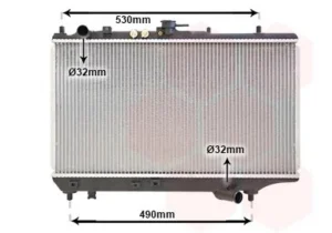 Radiador para Mazda 323 1985