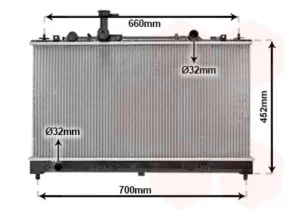 Radiador para Mazda 6 2002