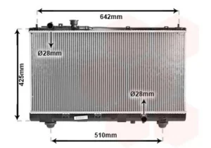 Radiador para Mazda PREMACY 1999
