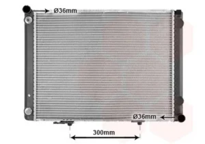 Radiador para Mercedes-Benz W201 1982