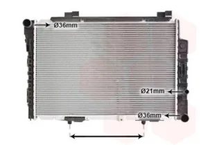 Radiador Mercedes Clase C(W202) para Mercedes-Benz C W202 1993
