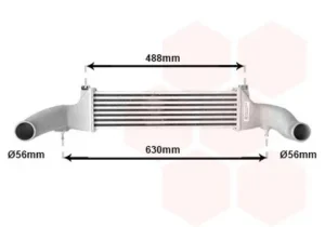 Intercooler Mercedes Clase C (W202), Clk (C20 para Mercedes-Benz C W202 1993