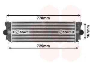 Intercooler Mercedes Sprinter para Mercedes-Benz SPRINTER W906 2006