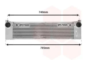 Intercooler Mercedes Vito (W639) para Mercedes-Benz VITO W639 2003