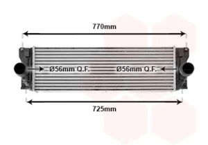 Intercooler para Mercedes-Benz SPRINTER W906 2006
