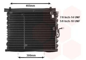 Condensador Mercedes Clase E (W124, A124, C124, para Mercedes-Benz E W124 1985