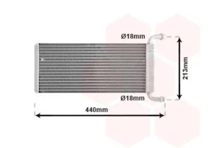 Radiador. Radiador De Calefacción. Delantero Mercedes Vito para Mercedes-Benz VITO W638 1996