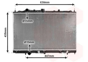 Radiador para Mitsubishi COLT 1992